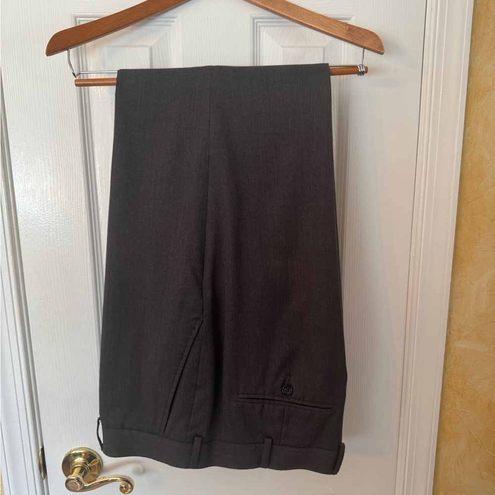 Stafford Gray Flat Front Shorts